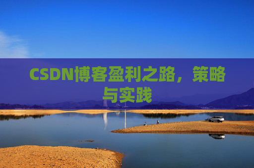 CSDN博客盈利之路，策略与实践